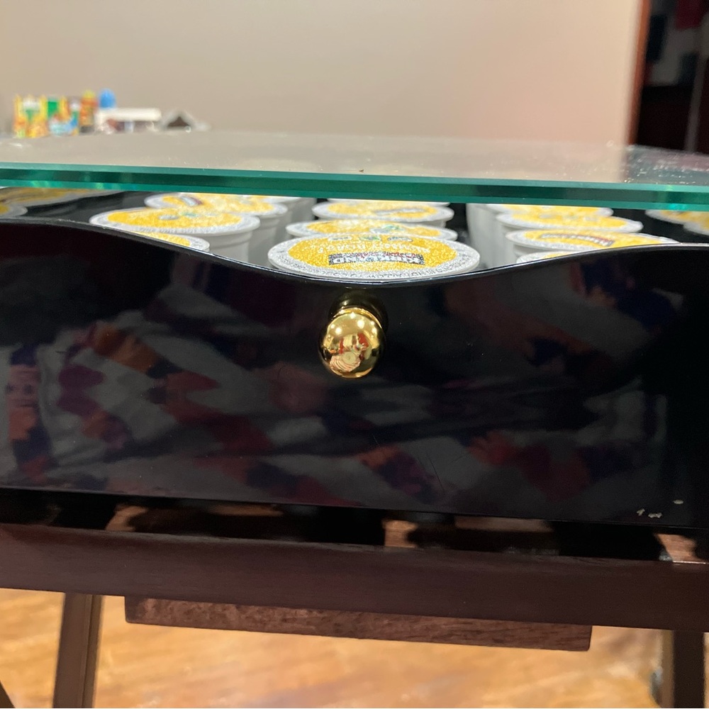 Kirkland Signature Coffee Pod Organizer with Silver Accents